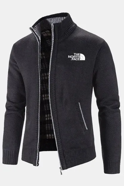 The North Face – Pull homme en cachemire dense de longueur moyenne