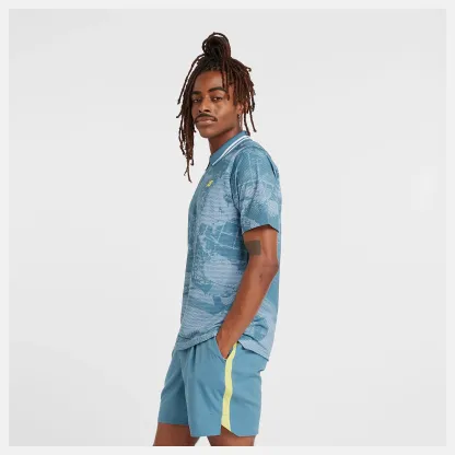 Homme Printed Tournament Polo