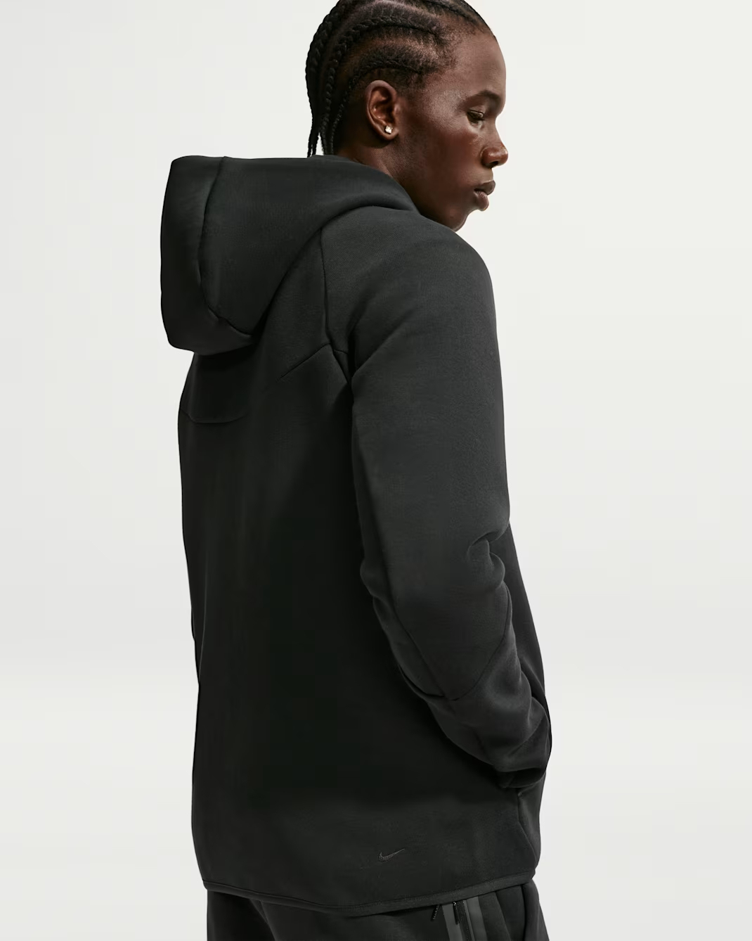 Nittgke Tech Men's Fleece Windrunner Full-Zip Jacket