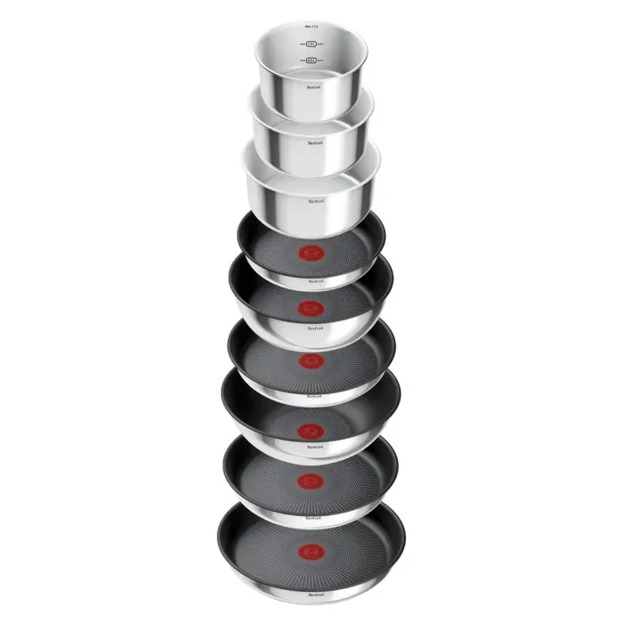 Tefal Ingenio Emotion On, Set 22 pièces, Inox, Empilable, L897SM04