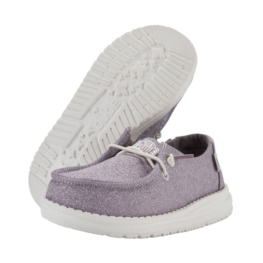 Wendy Toddler Metallic Sparkle - Lilac
