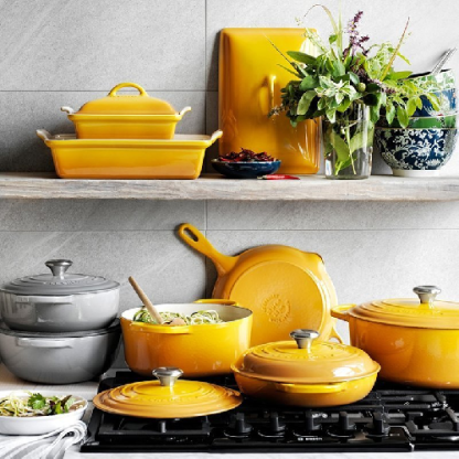 Juego de utensilios de cocina exclusivos de hierro fundido de 20 piezas