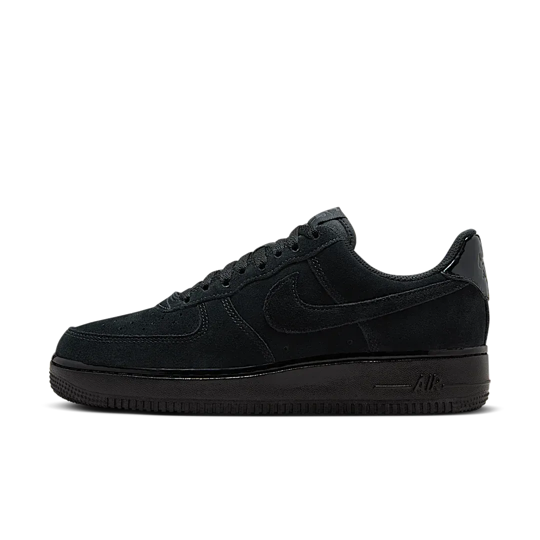 Nithtke Air Force 1 Low '07 Triple Black Suede