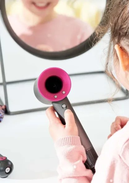 Dyson Kit de coiffure avec sèche-cheveux et fer à lisser 6 pièces