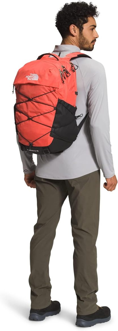 THE NORTH FACE Borealis Commuter Laptop Backpack, Asphalt Grey Light Heather/TNF Black, One Size