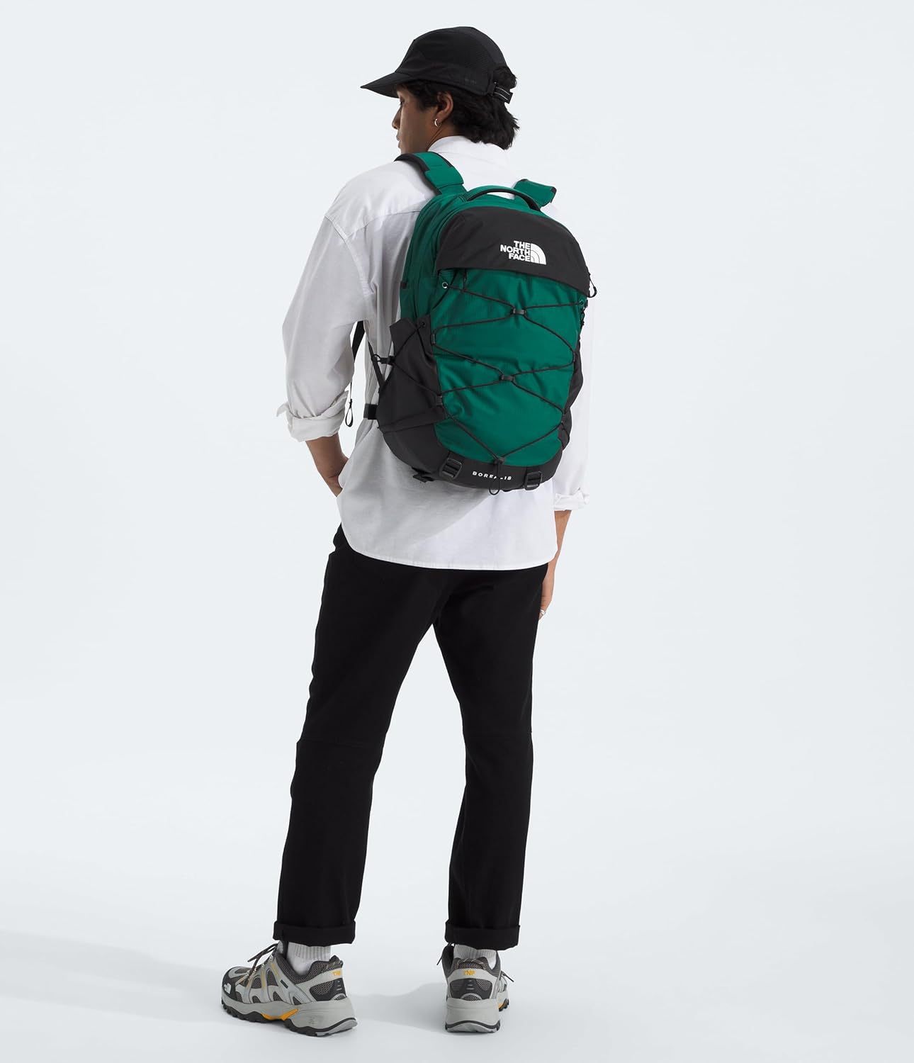THE NORTH FACE Borealis Commuter Laptop Backpack, Asphalt Grey Light Heather/TNF Black, One Size