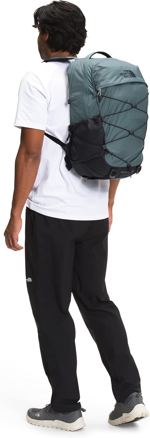 THE NORTH FACE Borealis Commuter Laptop Backpack, Asphalt Grey Light Heather/TNF Black, One Size