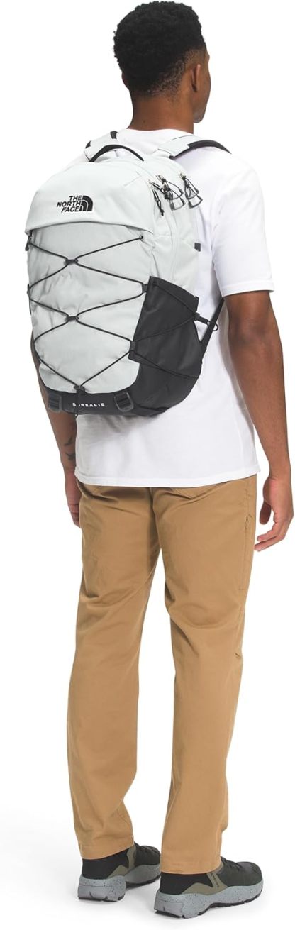 THE NORTH FACE Borealis Commuter Laptop Backpack, Asphalt Grey Light Heather/TNF Black, One Size