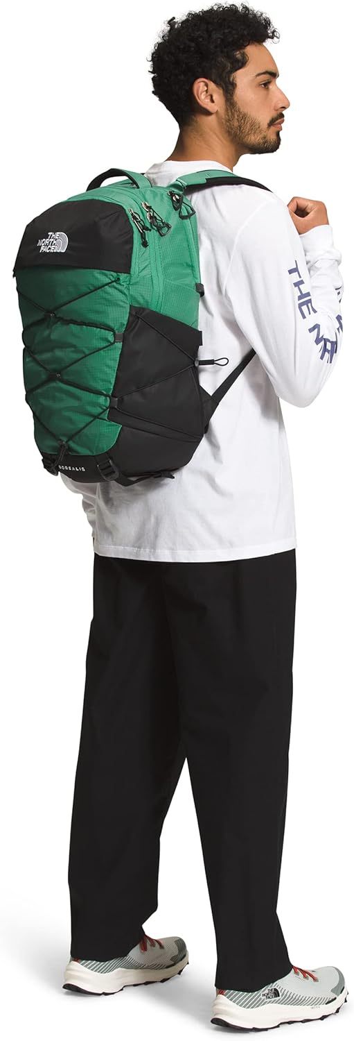 THE NORTH FACE Borealis Commuter Laptop Backpack, Asphalt Grey Light Heather/TNF Black, One Size