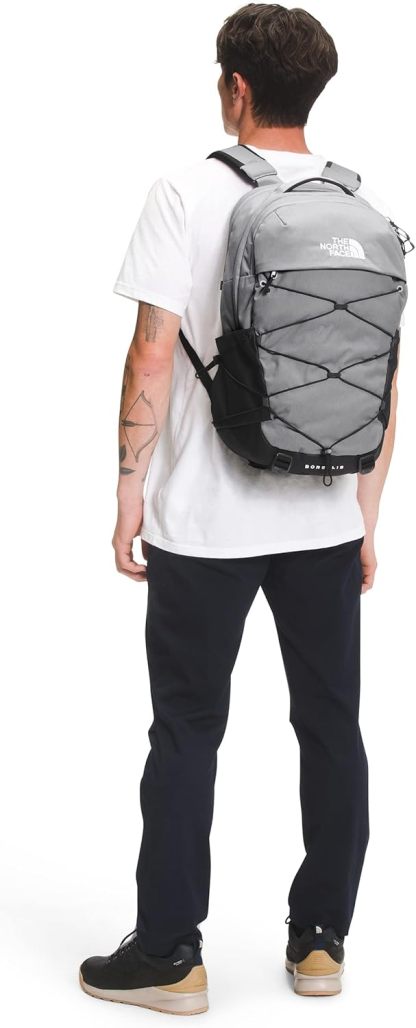THE NORTH FACE Borealis Commuter Laptop Backpack, Asphalt Grey Light Heather/TNF Black, One Size