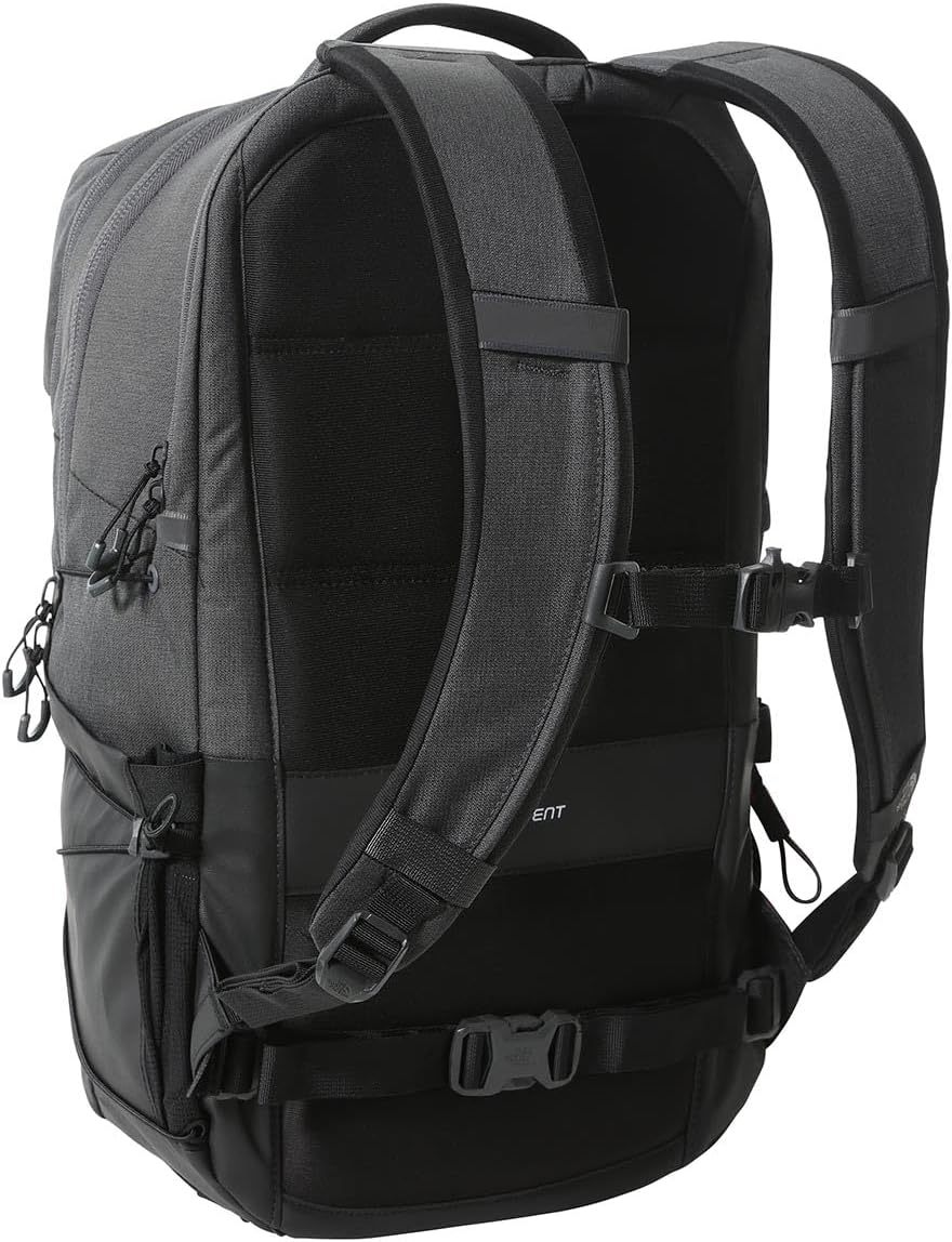 THE NORTH FACE Borealis Commuter Laptop Backpack, Asphalt Grey Light Heather/TNF Black, One Size