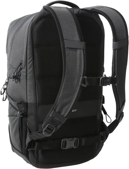 THE NORTH FACE Borealis Commuter Laptop Backpack, Asphalt Grey Light Heather/TNF Black, One Size