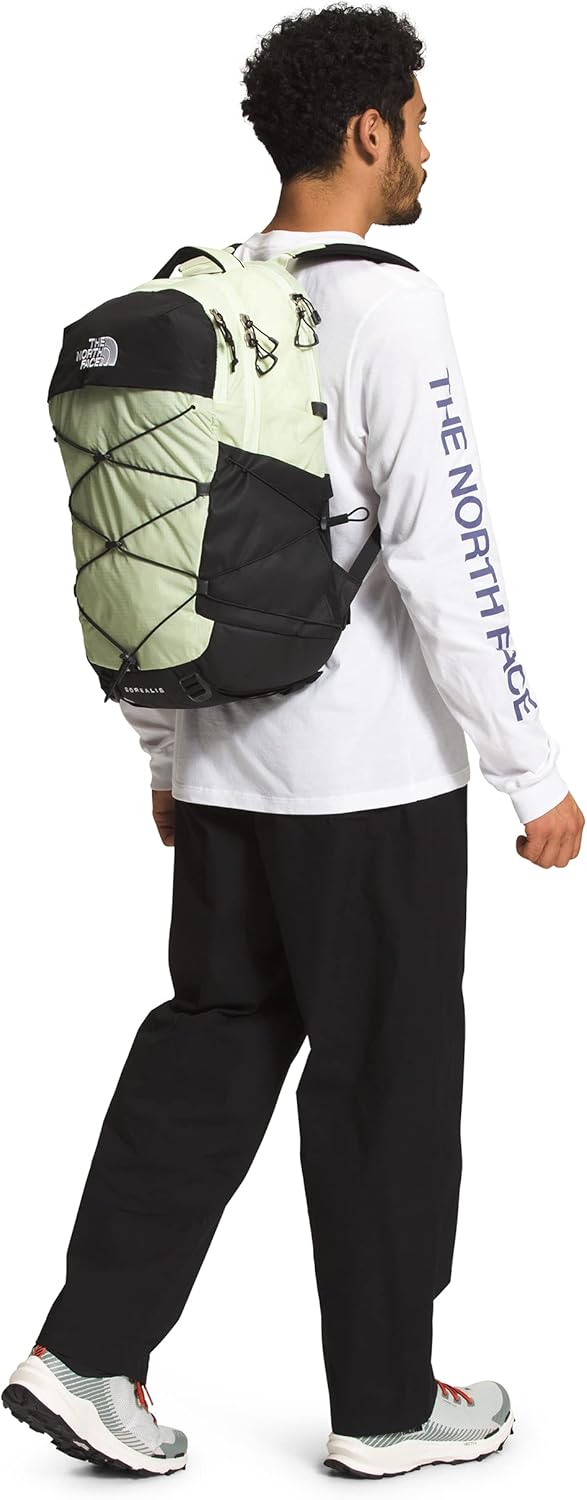 THE NORTH FACE Borealis Commuter Laptop Backpack, Asphalt Grey Light Heather/TNF Black, One Size