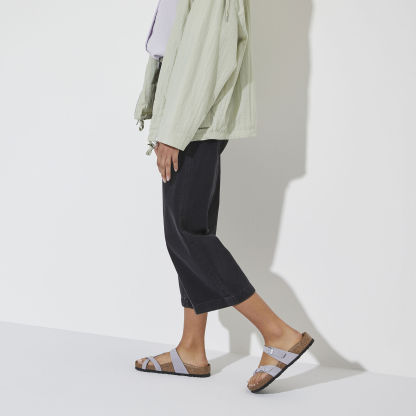 Mayari Soft Footbed Nubuck Leather - Purple Fog