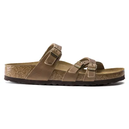 Franca Oiled Leather - Tobacco Brown