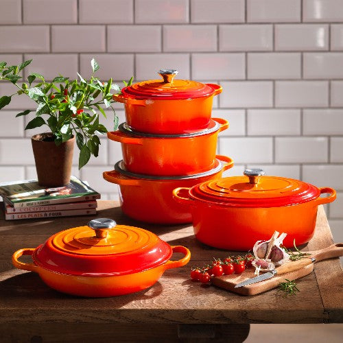 Juego de utensilios de cocina exclusivos de hierro fundido de 20 piezas
