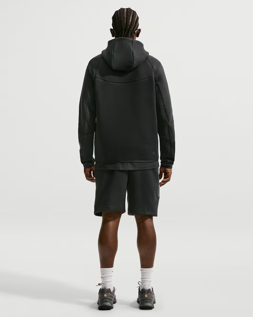 Nittgke Tech Men's Fleece Windrunner Full-Zip Jacket