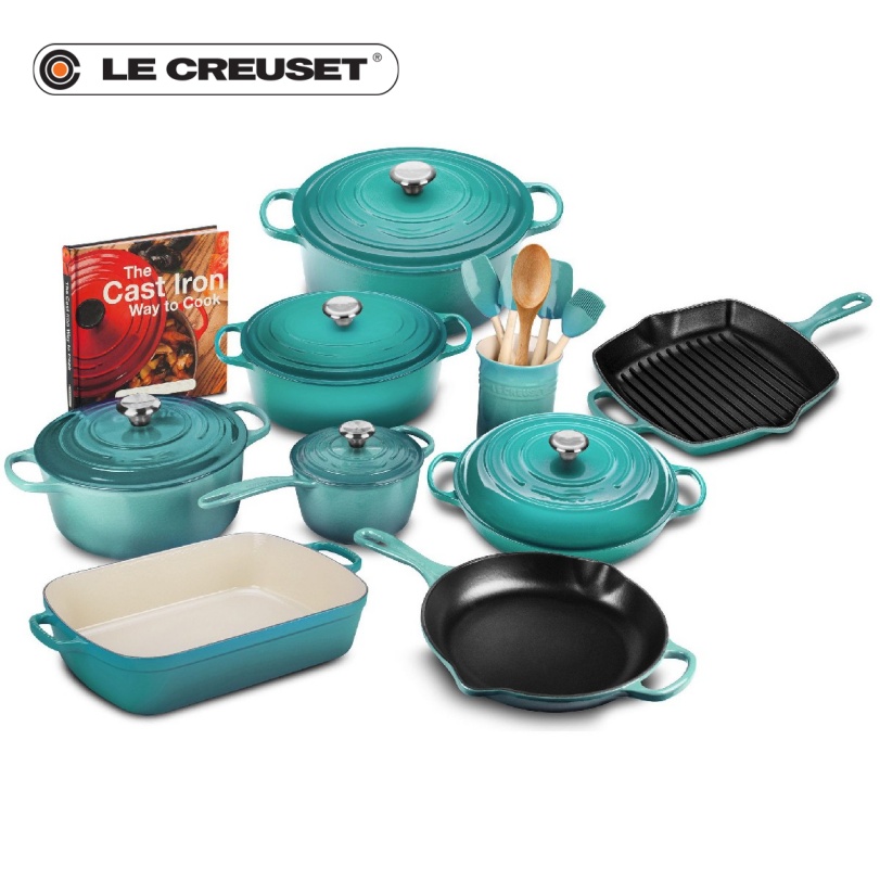 🔥 Batería de Cocina 20 Piezas Hierro Fundido – Calidad Profesional al Mejor Precio
