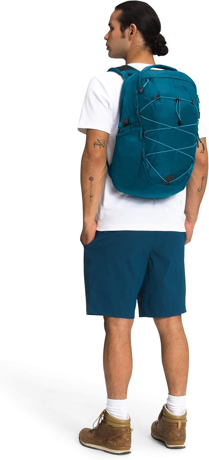 THE NORTH FACE Borealis Commuter Laptop Backpack, Asphalt Grey Light Heather/TNF Black, One Size