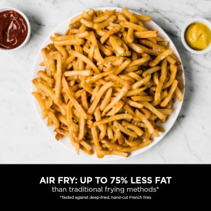 Ninja Foodi MAX Dual Zone Air Fryer, Amazon Exclusive, Tongs, 2 Drawers, 9.5L, 6-in-1, Use No Oil, Air Fry, Max Crisp, Roast, Bake, 8 Portions, Nonstick Dishwasher Safe Baskets, Copper/Black AF400UKCP