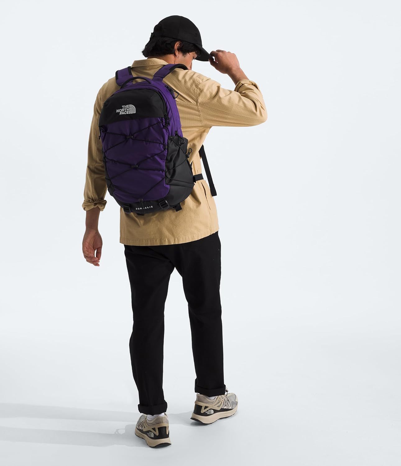 THE NORTH FACE Borealis Commuter Laptop Backpack, Asphalt Grey Light Heather/TNF Black, One Size