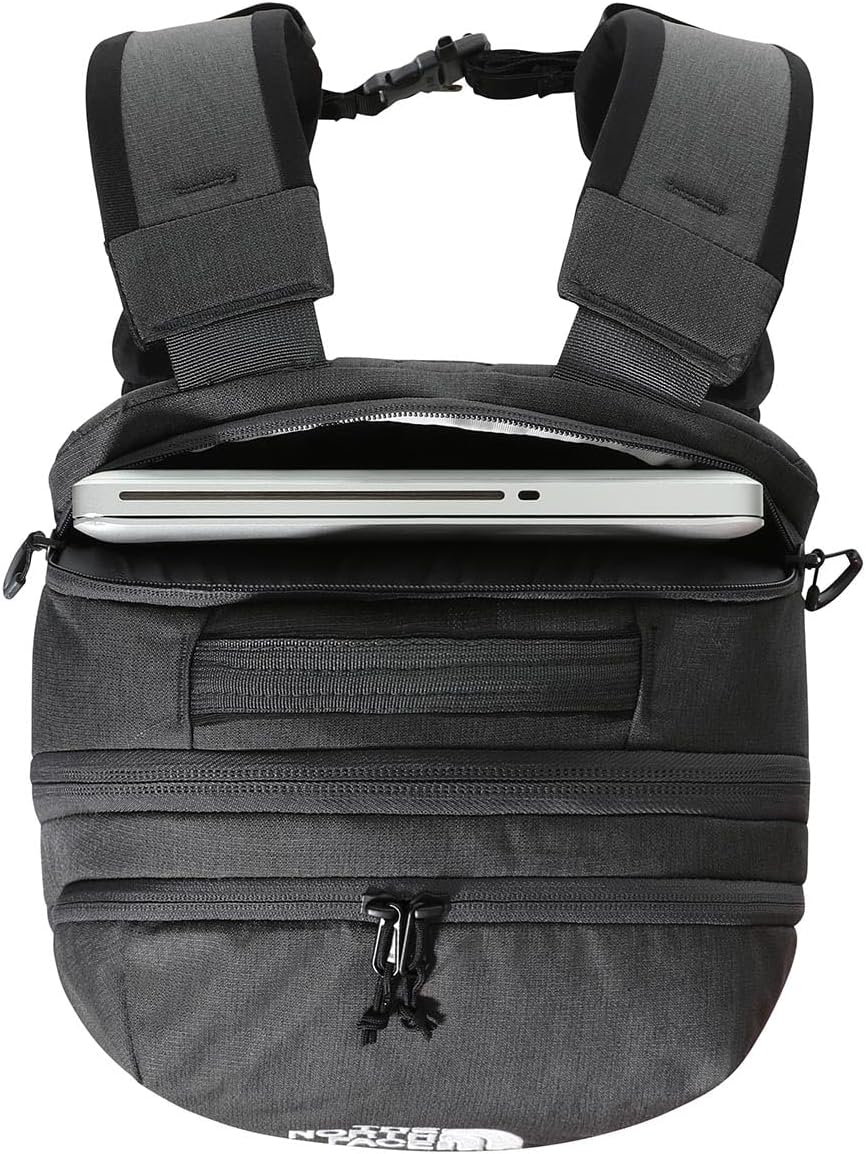THE NORTH FACE Borealis Commuter Laptop Backpack, Asphalt Grey Light Heather/TNF Black, One Size