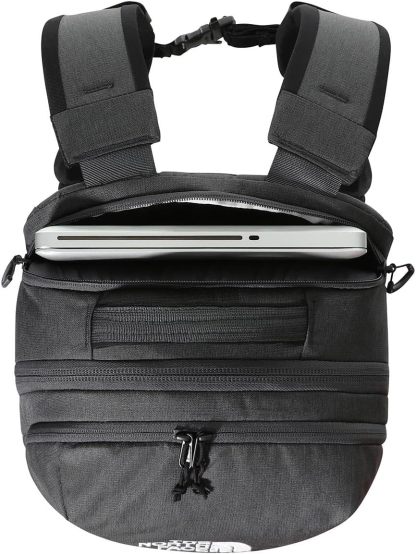 THE NORTH FACE Borealis Commuter Laptop Backpack, Asphalt Grey Light Heather/TNF Black, One Size