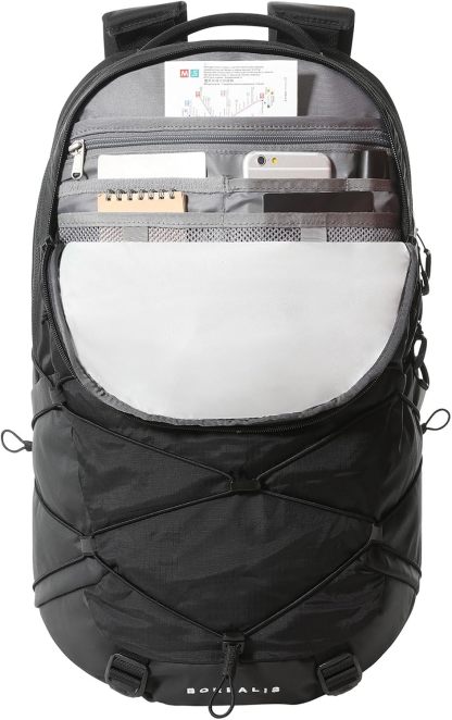 THE NORTH FACE Borealis Commuter Laptop Backpack, Asphalt Grey Light Heather/TNF Black, One Size