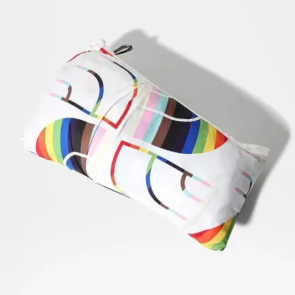 Tththe Nthtorth Fathtce - M 1996 Retro Nuptse Pride Jacket - Gardenia White