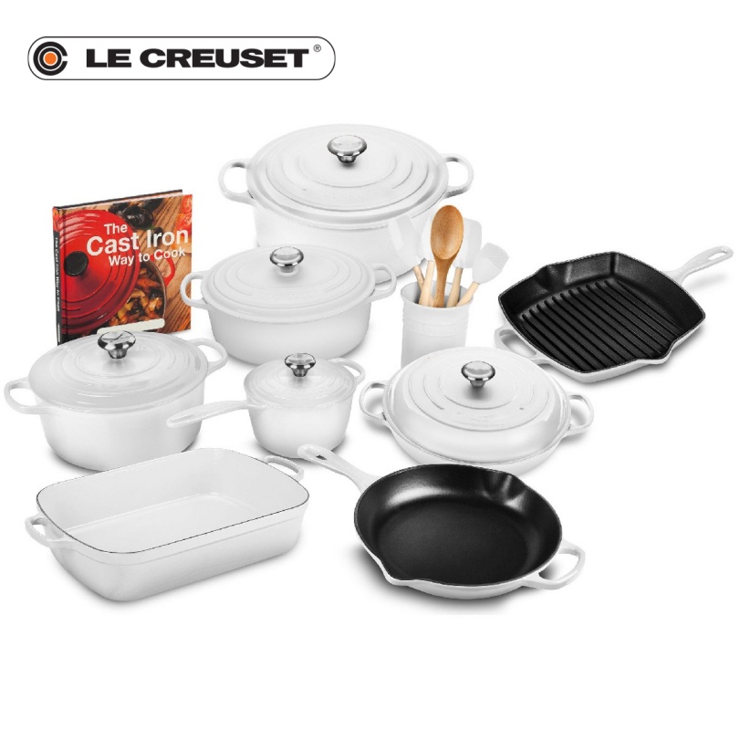🔥 Batería de Cocina 20 Piezas Hierro Fundido – Calidad Profesional al Mejor Precio