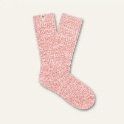 Women's Rib Knit Slouchy Crew Sock