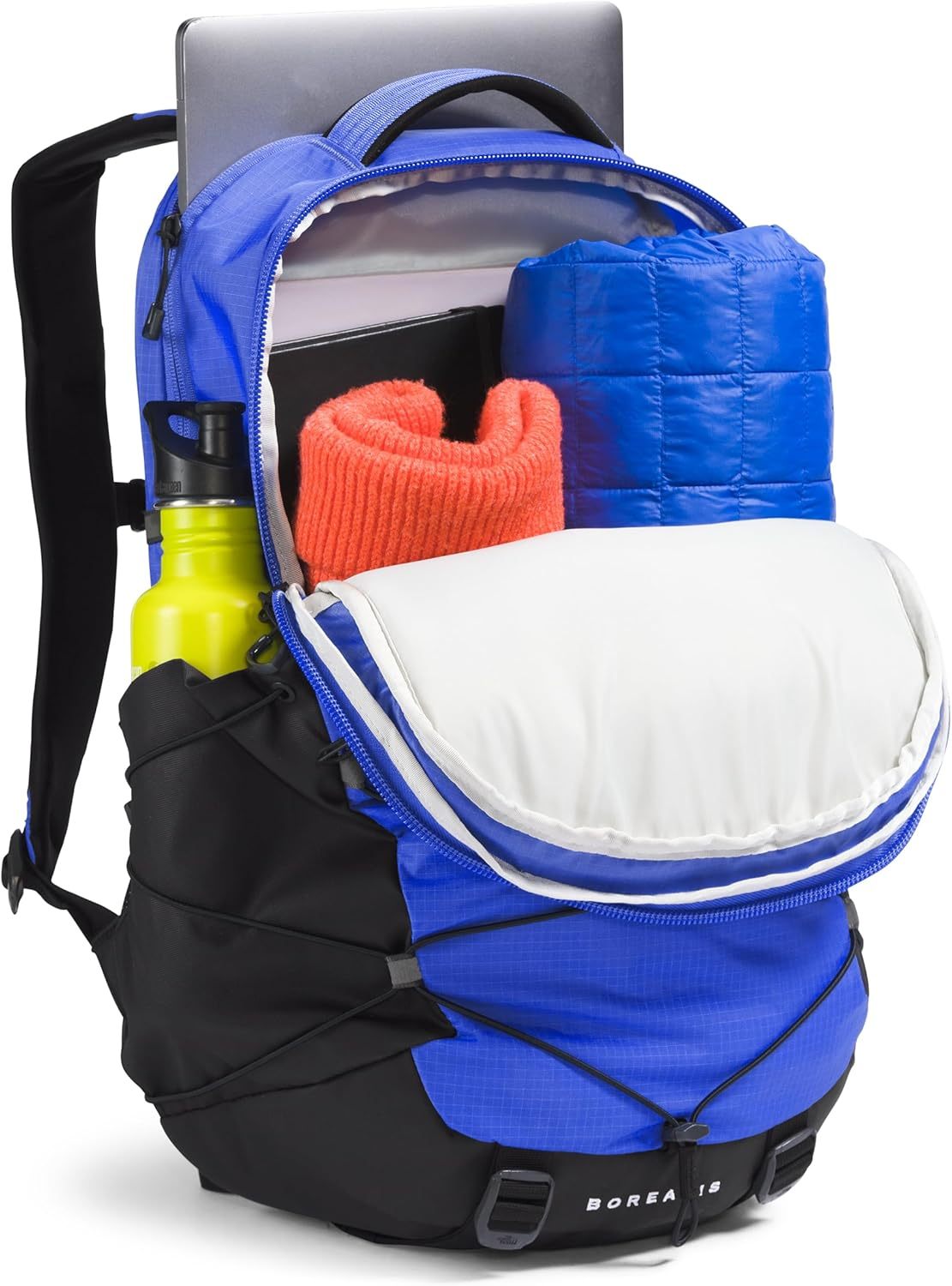 THE NORTH FACE Borealis Commuter Laptop Backpack, Asphalt Grey Light Heather/TNF Black, One Size