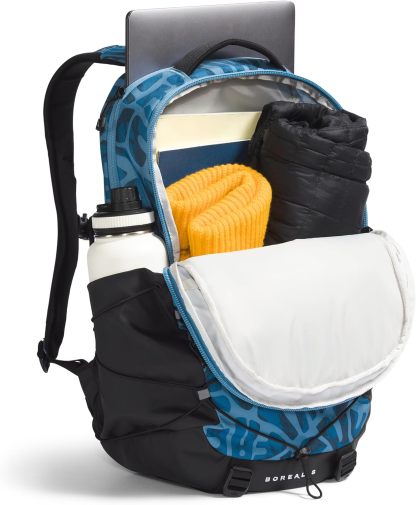 THE NORTH FACE Borealis Commuter Laptop Backpack, Asphalt Grey Light Heather/TNF Black, One Size