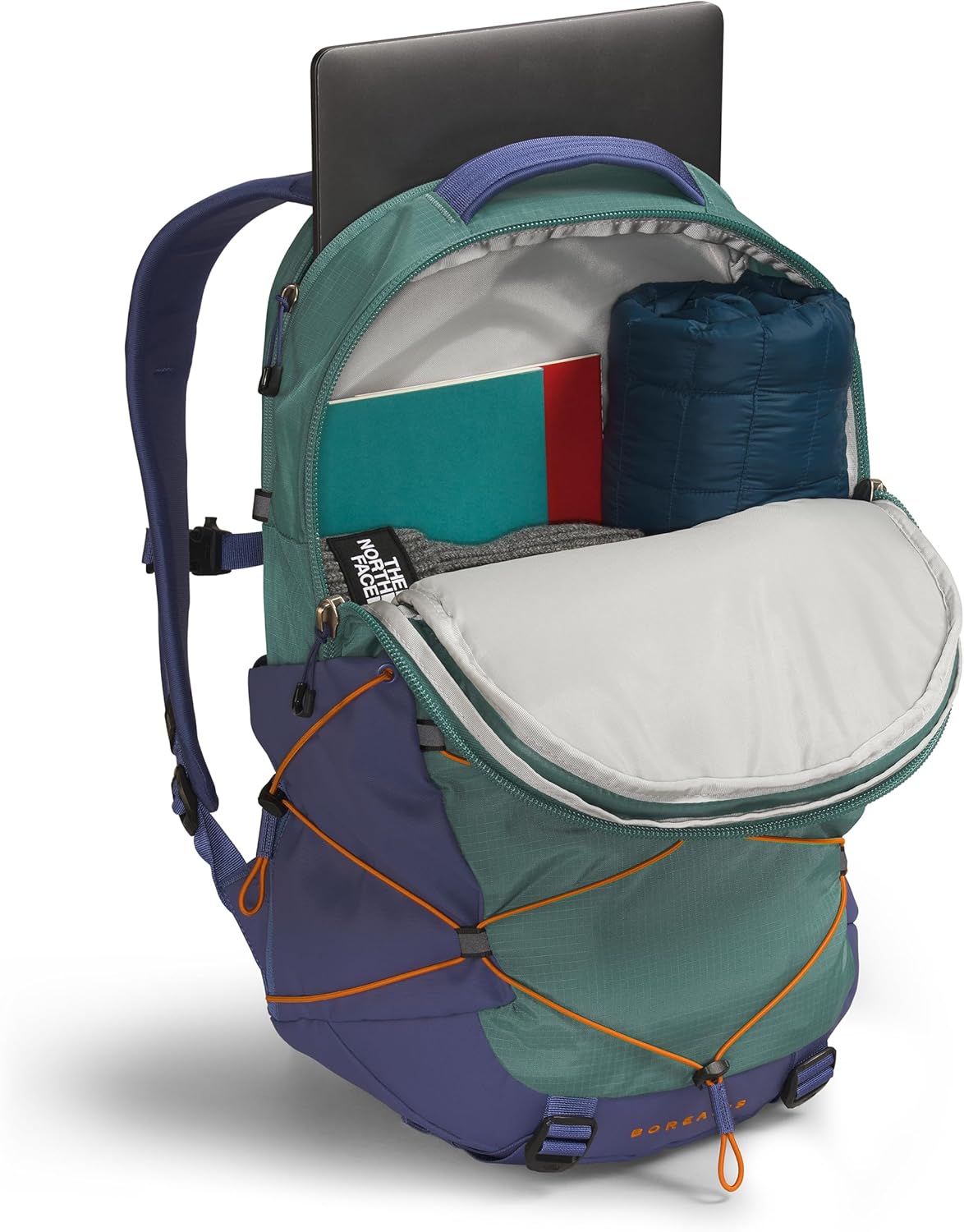 THE NORTH FACE Borealis Commuter Laptop Backpack, Asphalt Grey Light Heather/TNF Black, One Size