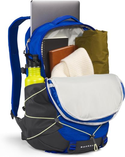 THE NORTH FACE Borealis Commuter Laptop Backpack, Asphalt Grey Light Heather/TNF Black, One Size