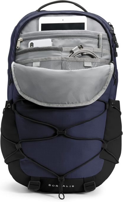 THE NORTH FACE Borealis Commuter Laptop Backpack, Asphalt Grey Light Heather/TNF Black, One Size