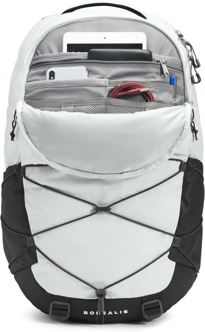 THE NORTH FACE Borealis Commuter Laptop Backpack, Asphalt Grey Light Heather/TNF Black, One Size