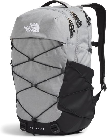 THE NORTH FACE Borealis Commuter Laptop Backpack, Asphalt Grey Light Heather/TNF Black, One Size
