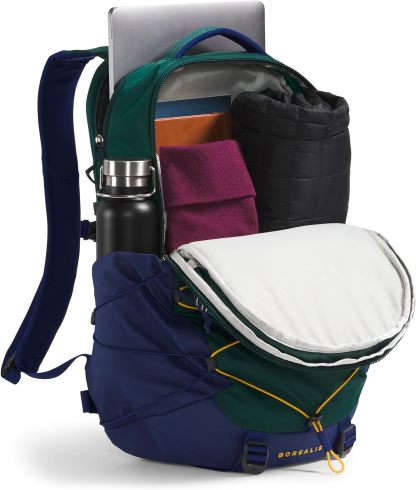 THE NORTH FACE Borealis Commuter Laptop Backpack, Asphalt Grey Light Heather/TNF Black, One Size
