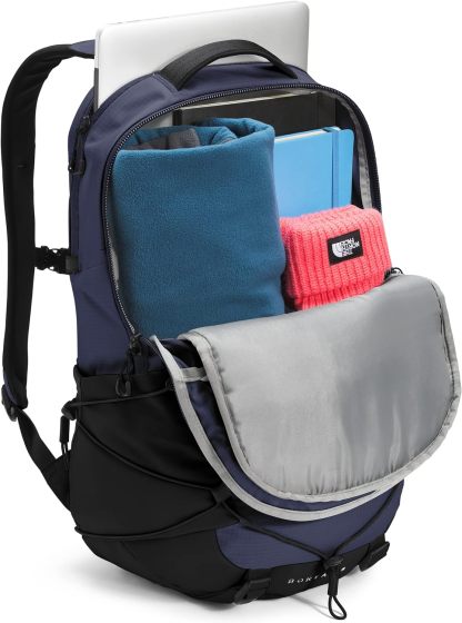 THE NORTH FACE Borealis Commuter Laptop Backpack, Asphalt Grey Light Heather/TNF Black, One Size