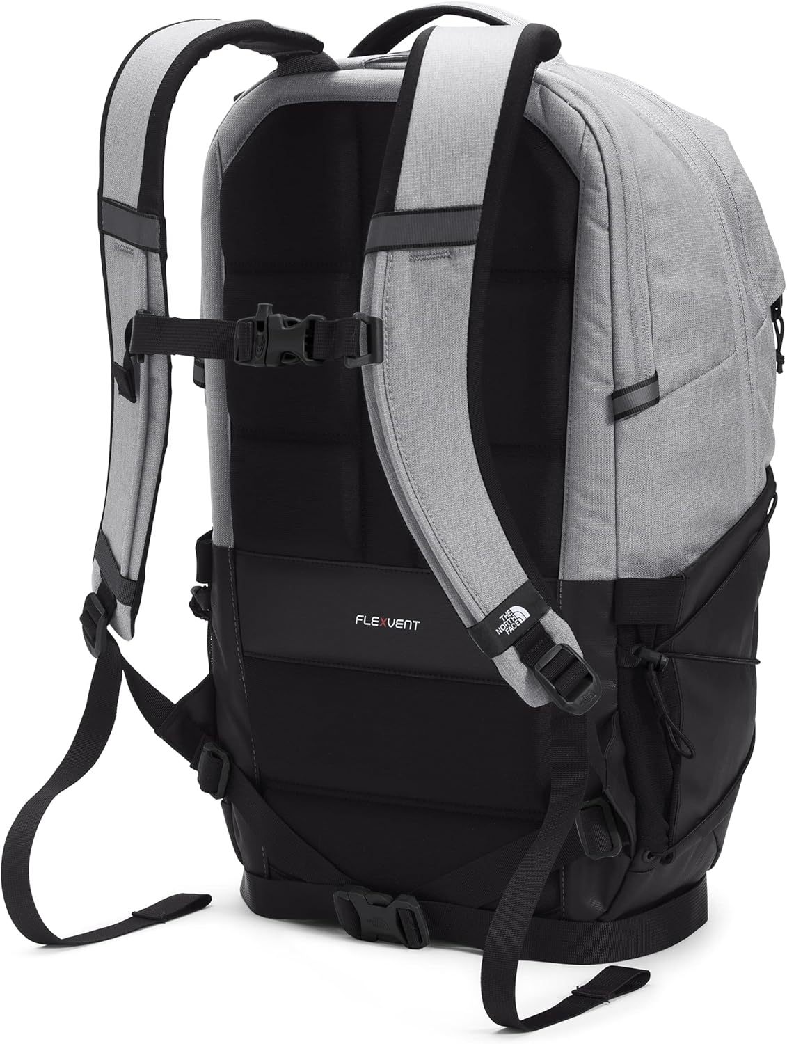 THE NORTH FACE Borealis Commuter Laptop Backpack, Asphalt Grey Light Heather/TNF Black, One Size