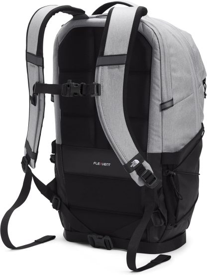 THE NORTH FACE Borealis Commuter Laptop Backpack, Asphalt Grey Light Heather/TNF Black, One Size