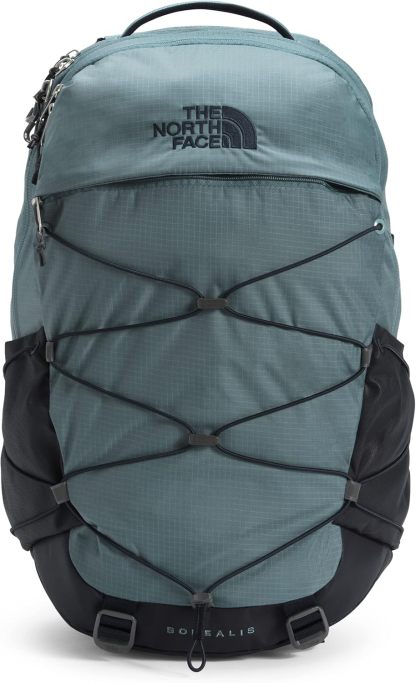 THE NORTH FACE Borealis Commuter Laptop Backpack, Asphalt Grey Light Heather/TNF Black, One Size