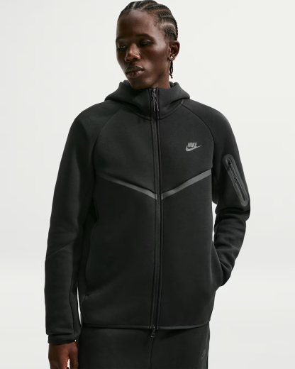 Nittgke Tech Men's Fleece Windrunner Full-Zip Jacket