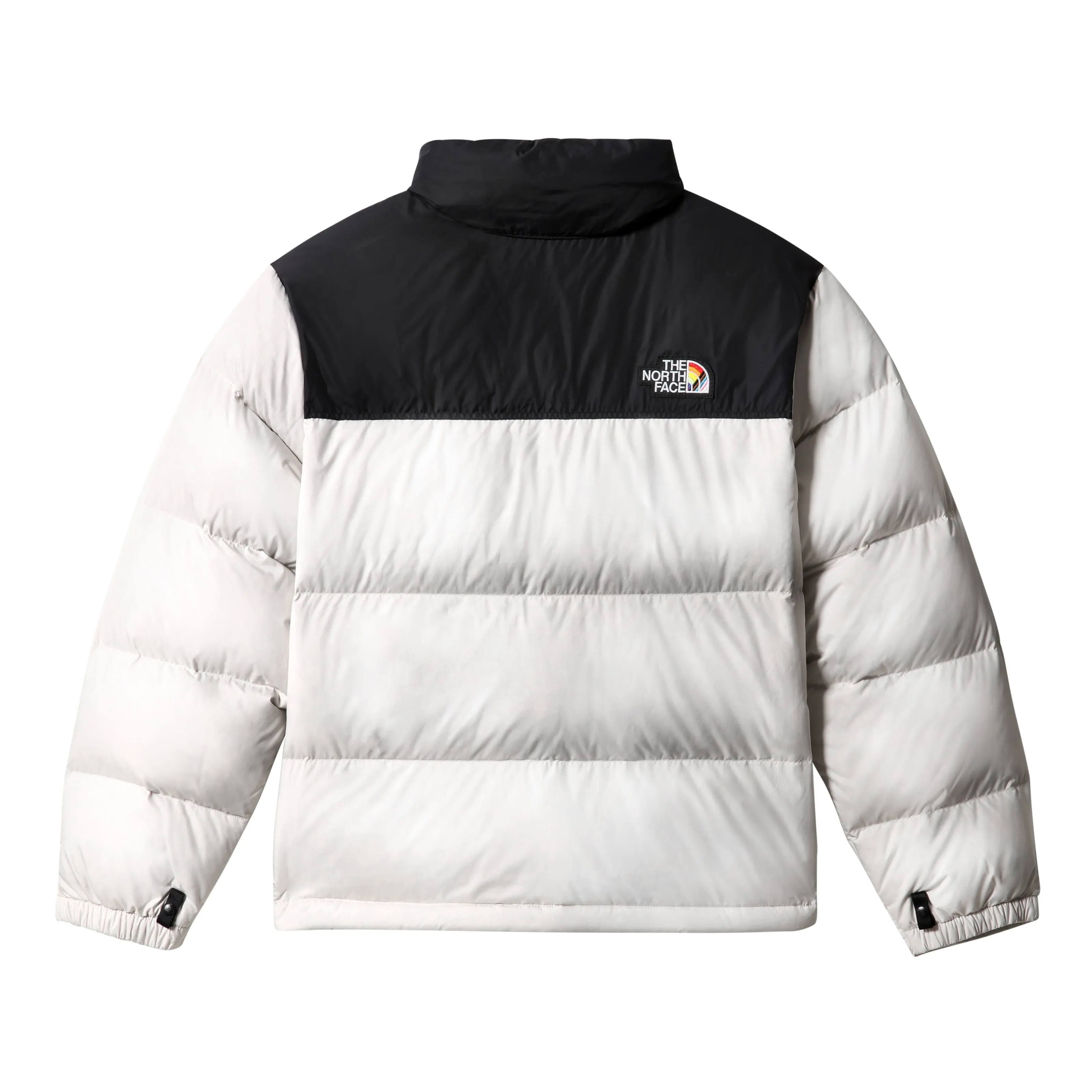Tththe Nthtorth Fathtce - M 1996 Retro Nuptse Pride Jacket - Gardenia White