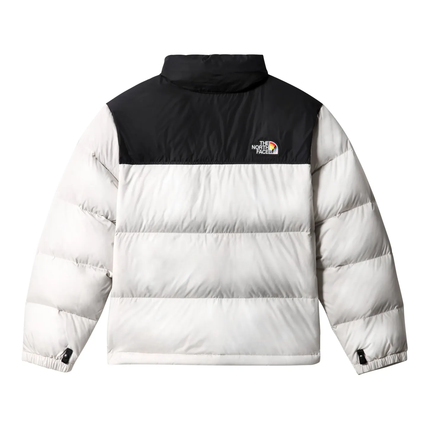 Tththe Nthtorth Fathtce - M 1996 Retro Nuptse Pride Jacket - Gardenia White