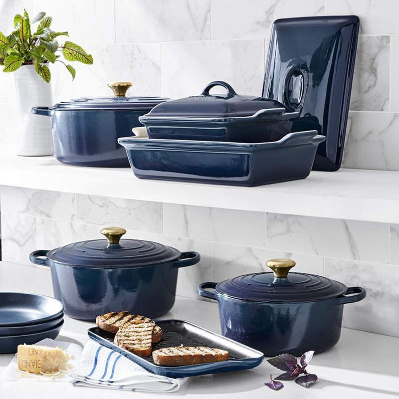Juego de utensilios de cocina exclusivos de hierro fundido de 20 piezas