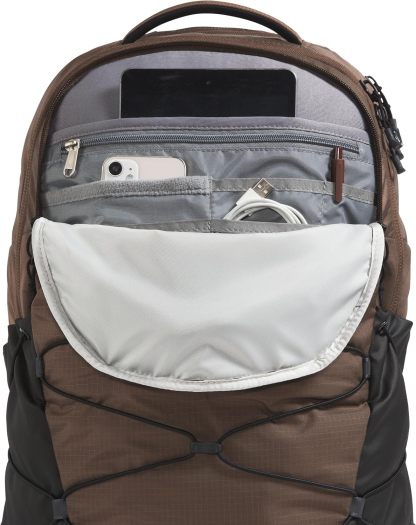 THE NORTH FACE Borealis Commuter Laptop Backpack, Asphalt Grey Light Heather/TNF Black, One Size