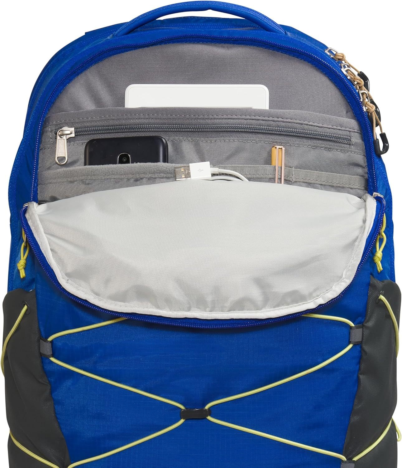 THE NORTH FACE Borealis Commuter Laptop Backpack, Asphalt Grey Light Heather/TNF Black, One Size