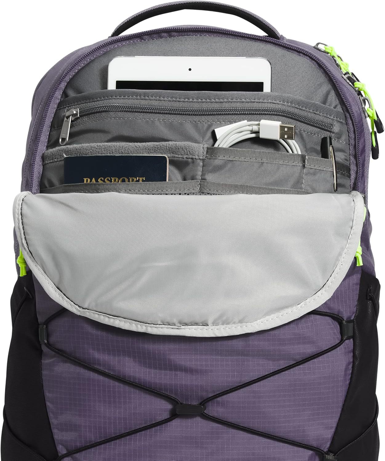 THE NORTH FACE Borealis Commuter Laptop Backpack, Asphalt Grey Light Heather/TNF Black, One Size